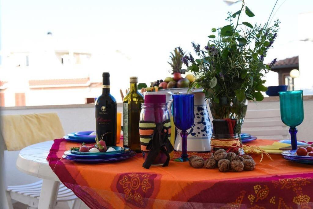 La Terrazza Di Alcino Lejlighed Torre Canne Eksteriør billede